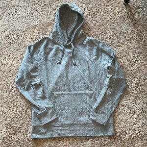 Gently worn gray American Eagle lightweight hoodie size large